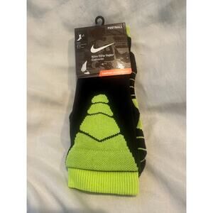 NIKE Football "Elite Vapor" Cushioned Men’s 8-12 /Women’s 10/13 Socks Size L New